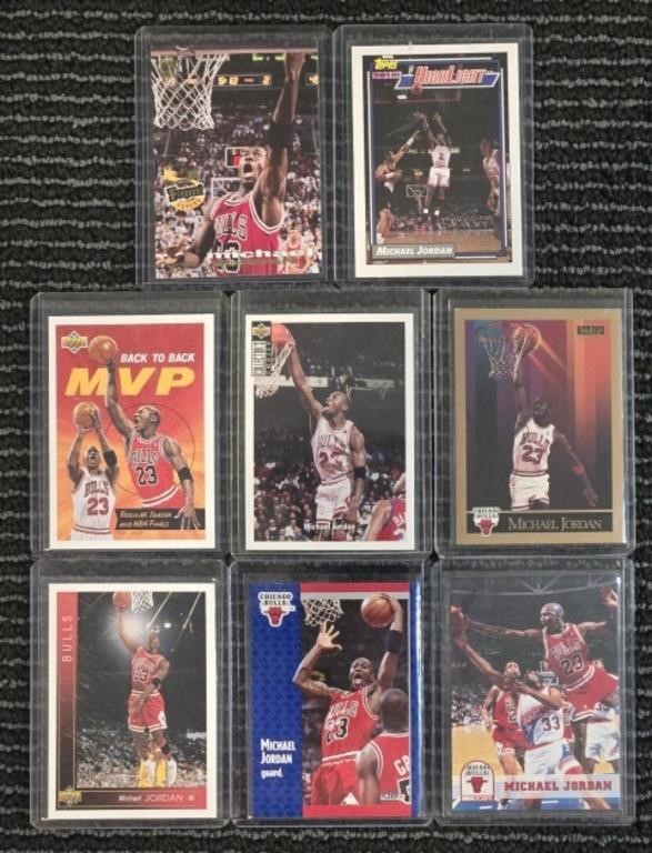 (8) Michael Jordan Cards