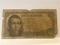BANK OF SPAIN 5 PESETAS