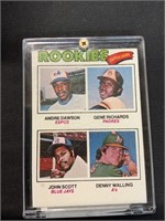 TOPPS 1977 OUTFIELD ROOKIES