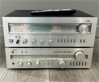 Aiwa and Niko AM/FM Stereo Receivers