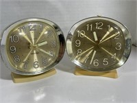 2 Vintage Westclox Big Ben Alarm Clocks