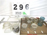 Lot of Misc. Vintage Jars - Ball Mason & Others