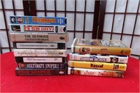 11 - LOT OF VHS INCLUDES BEETHOVEN
