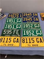 10 License Plates