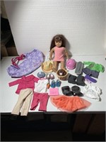 American Girl Doll W Accessories & Bag