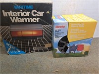 Clothes line kit and car warmer