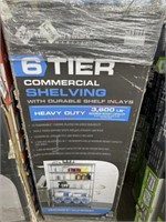 Members mark 6 tier commercial shelving