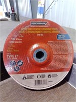 (20) Benchmark Depressed Center Grinding Wheels