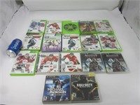 Plusieurs jeux de Xbox et Playstation