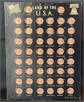 1974 Land of USA State Penny Collection Complete