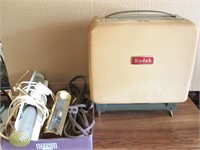 Antique Kodak Projector & Misc Lights