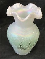 Fenton Handpainted Vase
