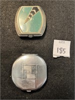 Art Deco Style Compacts