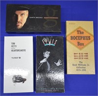 4 pcs. Box CD Sets - Garth Brooks, Elvis & More