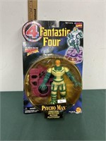 Toy Biz Fantastic Four Physco Man NOC