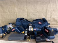 like new 18 V Ryobi Power Tool set w/travel bag