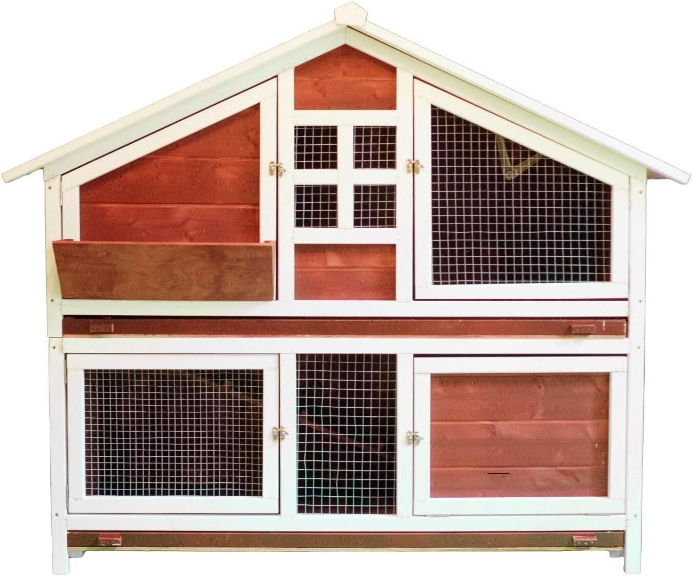Hale Yeah Quail Coop: Large Barn Style Cage
