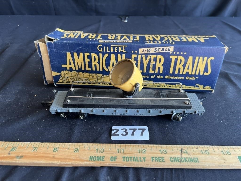 Antique American Flyer Train Car Original Box