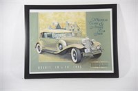 Framed  Willistead Classic & Antique Car Show