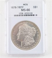 1878-7/8F MS-66 S$1 Morgan