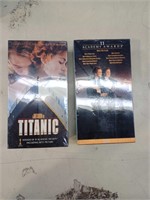 SEALED-Titanic Movie VHS Tape x2