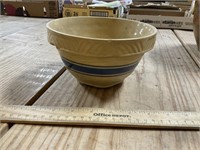 7 Inch Blue Band Stoneware Bowl