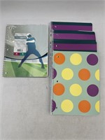 NEW Lot of 4 Notebooks & 1 Planner