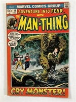 Marvels Adventure Into Fear No.10 1972 1st Issue