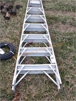 Aluminum step ladder 8 foot