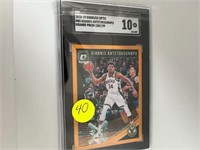 Optic GIANNIS Orange Prizm /199 SGC 10