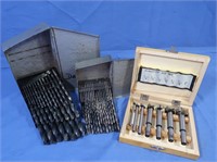 Forstner Bit Set & 2 Cleveland Drill Indexes