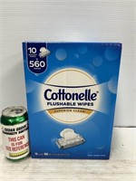 Cottonelle flushable wipes superior clean 10