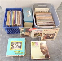 LARGE GROUP OF 33 1/3 RPM RECORDS...includes