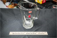 Michelob Glass Beer Pitcher