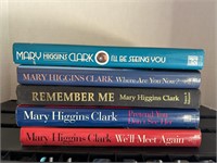 Mary Higgins Clark lot of 5 hardcover mysteries