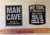 MAN CAVE MAGNETS