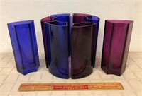 IKEA COLORFUL GLASS VASES