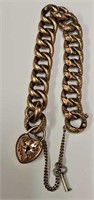 Victoria GF Bracelet w/Lock & Key