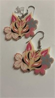 Foxy earrings 1.75 inches long. New never worn