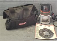 Craftsman 1½HP Router W/ Bag