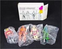 Vintage Mattel Flash Gordon (4) Pack NEW