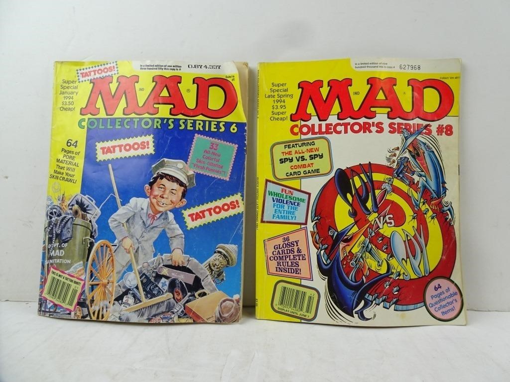 Lot of 2 1994 Mad Magazines Collectors Series