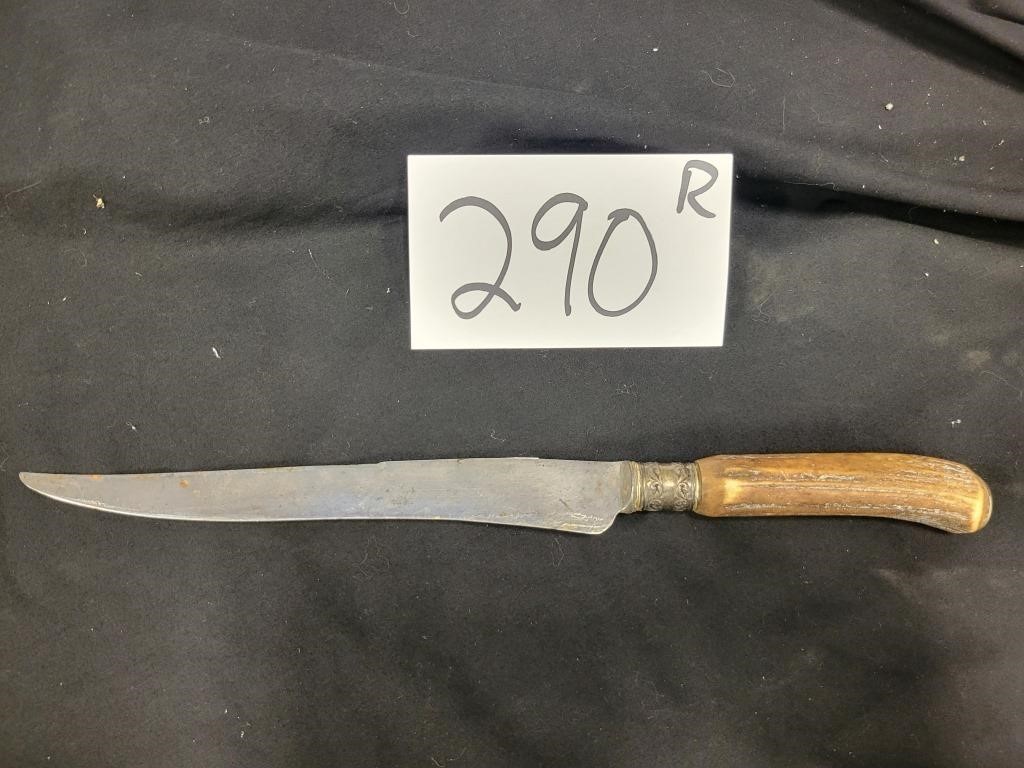 Vintage Antler Knife = 14"