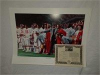 Signed "The Coach & 315" Daniel Moore Print