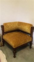 Gorgeous Golden Corner Chair