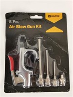 Five piece air blow gun kit by Hiltex
