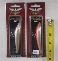 2 Fenwick Darting Bait Fishing Lures 1/2 oz.-new