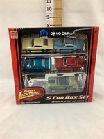 Johnny Lightning Mopar 5 Car Set, 1/64, NIB