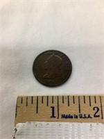 1783 Washington One Cent Coin