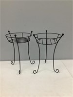 2 Plant Stands   NOT SHIPPABLE